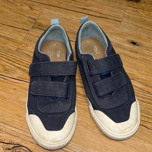 Toms Kids Shoes Navy Blue Size 4